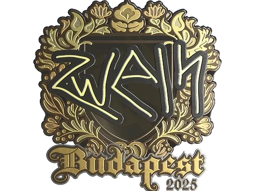Sticker | zweih (Gold) | Budapest 2025