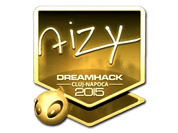 Sticker | aizy (Gold) | Cluj-Napoca 2015