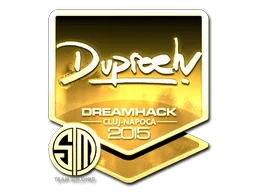 Sticker | dupreeh (Gold) | Cluj-Napoca 2015