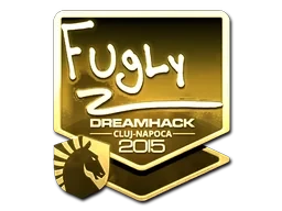 Sticker | FugLy (Gold) | Cluj-Napoca 2015