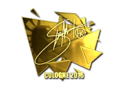 Sticker | Hiko (Gold) | Cologne 2016
