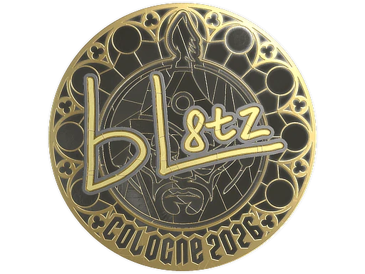 Sticker | bLitz (Gold) | Cologne 2026
