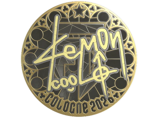 Sticker | dem0n (Gold) | Cologne 2026