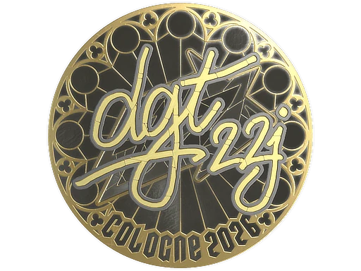 Sticker | dgt (Gold) | Cologne 2026