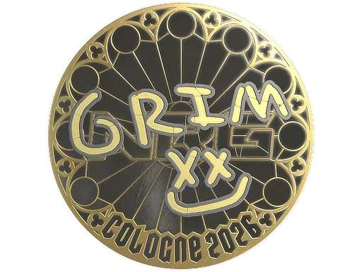 Sticker | Grim (Gold) | Cologne 2026