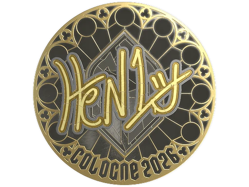 Sticker | HEN1 (Gold) | Cologne 2026