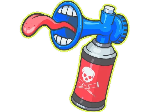 Airhorn | Sticker