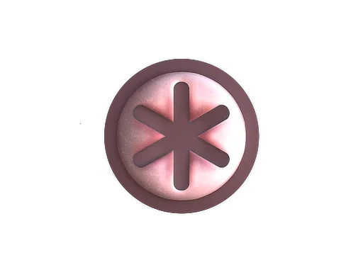 Assterisk (Foil) | Sticker