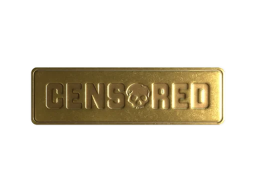 Censored (Foil) | Sticker