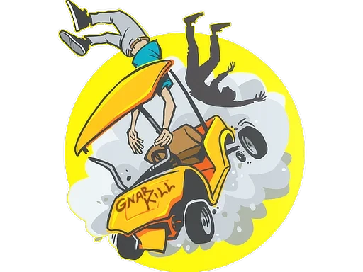 Sticker | Golf Cart