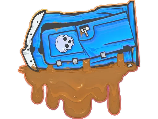 Poo Cocktail Supreme (Lenticular) | Sticker