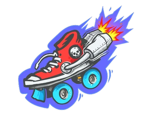 Rocket Skates | Sticker