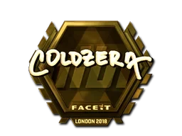 Sticker | coldzera (Gold) | London 2018