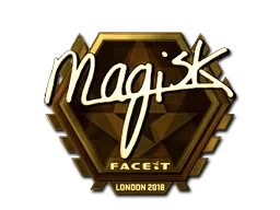 Sticker | Magisk (Gold) | London 2018