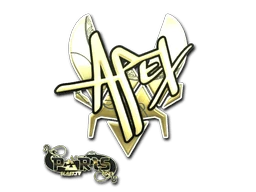 Sticker | apEX (Gold) | Paris 2023