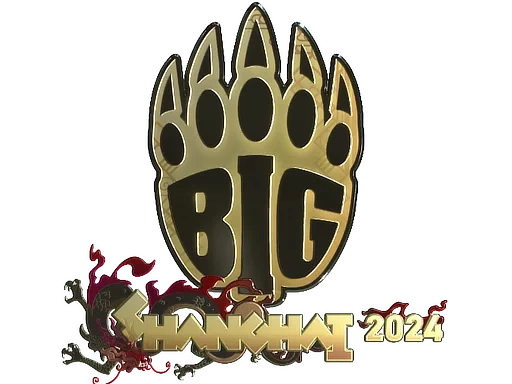Sticker | BIG (Gold) | Shanghai 2024