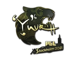 Sticker | yuurih (Gold) | Stockholm 2021